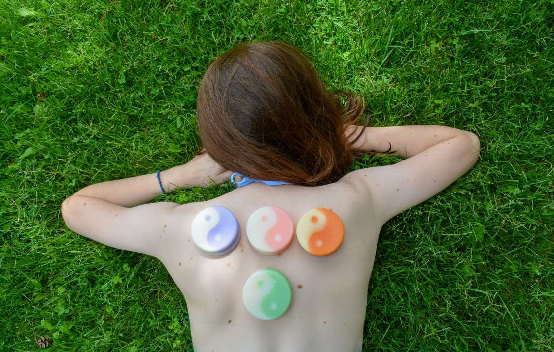 Ин&Ян Натурален сапун с етерично масло от мандарина – 100гр.